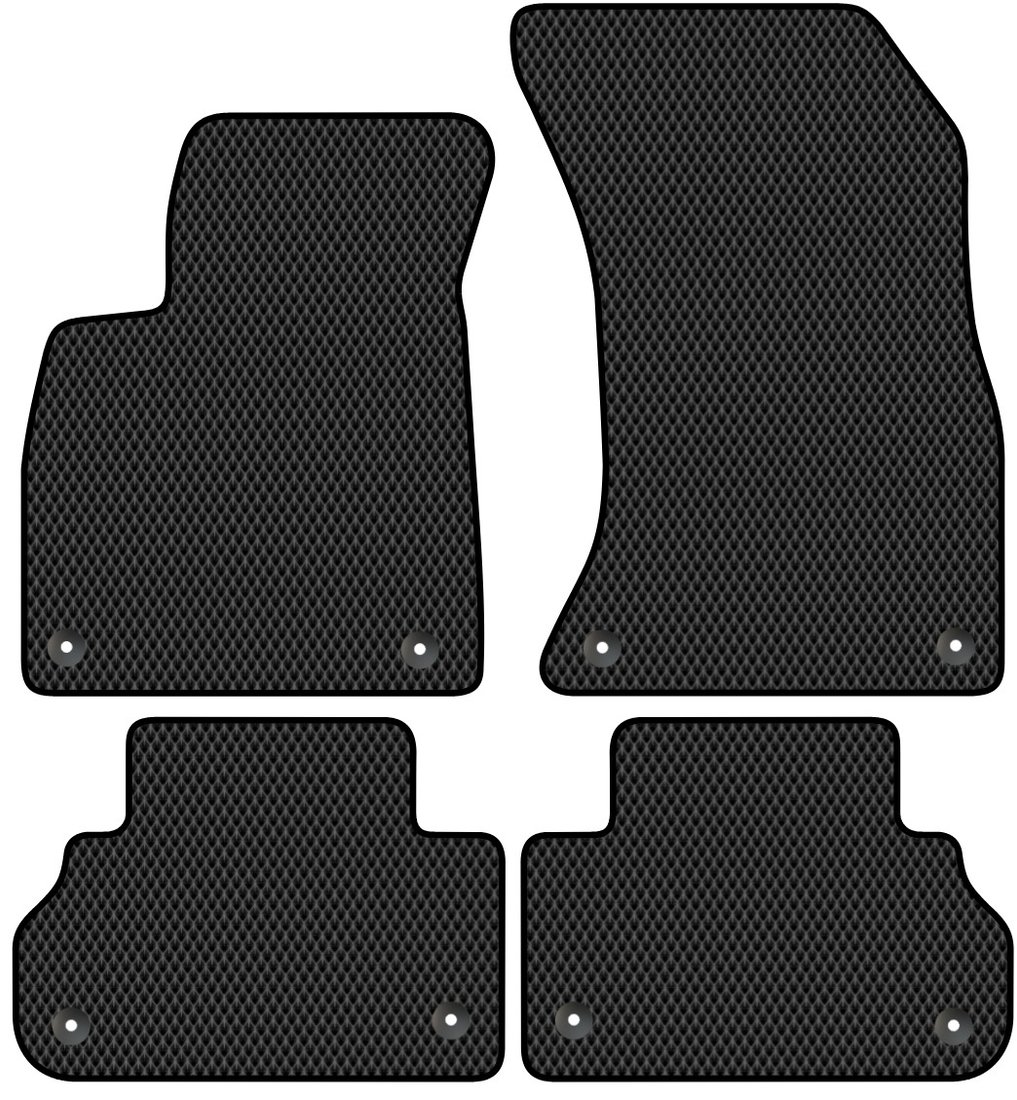 

Комплект ковриков для авто Alicosta Audi Q5 II (suv / FY) 2016 - Н.В. (черный, ромб)