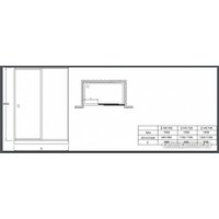 Душевая дверь Jacob Delafon Serenity E14C100-GA