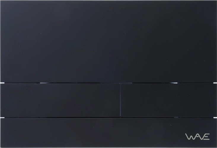 

Панель смыва Wave SS02AV 557077 (черный матовый)