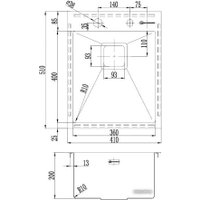 Кухонная мойка Omoikiri Akisame 41-LG [4993080]