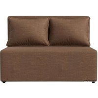 Диван Mebelico Лагуна 115581 (рогожка, коричневый)