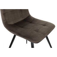 Стул Бюрократ CH-K1 4 шт (коричневый Holland 74/черный)