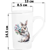 Набор кружек Elan Gallery Кролики 880226