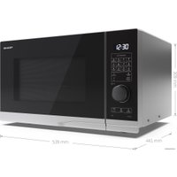 Микроволновая печь Sharp YC-PG254AE-S