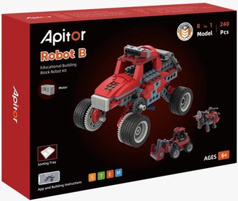 Конструктор Apitor Robot B 8 в 1