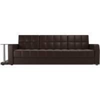 Диван Лига диванов Атлантида 102239 (экокожа, коричневый)