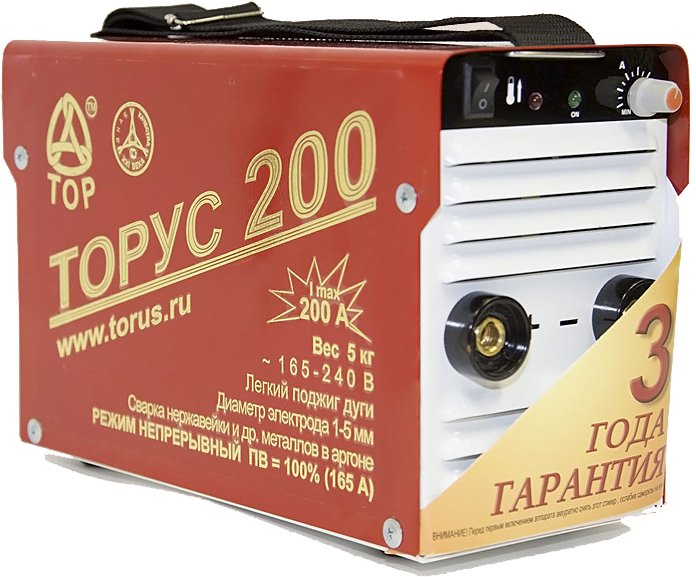 

Сварочный инвертор Торус 200 Классик