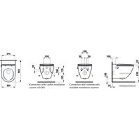 Унитаз подвесной Laufen Cleanet Navia Rimless 8206014000001