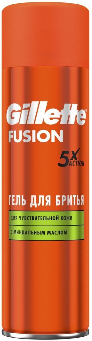 

Гель для бритья Gillette Fusion для чувствительной кожи 200 мл