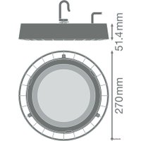 Уличный прожектор Ledvance High Bay Value 150 W 4000 K 100 DEG IP65 BK