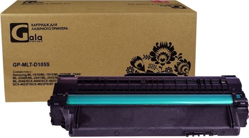 

Картридж Gala-print GP-MLT-D105S (аналог Samsung MLT-D105S)