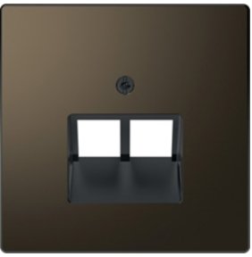 

Накладка для компьютерной/телефонной розетки Schneider Electric Merten D-life MTN4522-6052