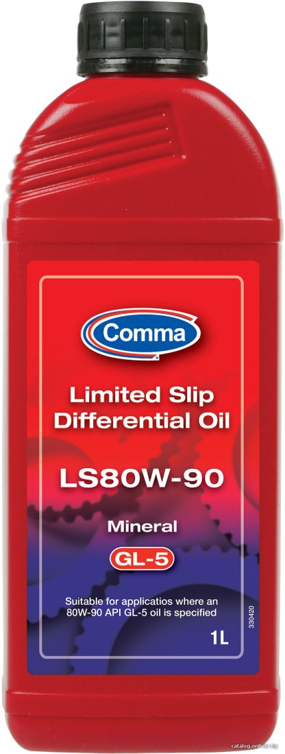 Трансмиссионное масло Comma Limited Slip Differential Oil LS80W-90 1л