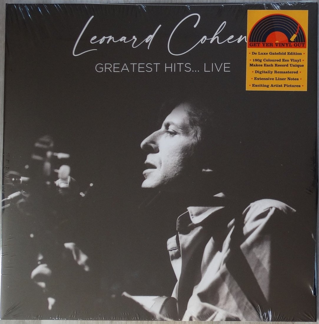 

Виниловая пластинка Leonard Cohen - Greatest Hits Live