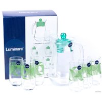 Набор бокалов для воды и напитков Luminarc Green Rings N9664