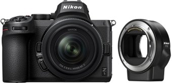 Беззеркальный фотоаппарат Nikon Z5 Kit 24-50mm + FTZ Adapter
