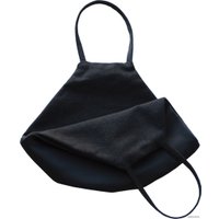 Повязка Health&Care Защитная маска женская M (черный)