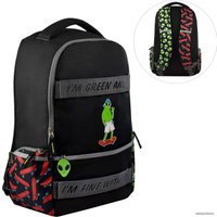 Школьный рюкзак Феникс+ Инопланетянин 59319 (черный)