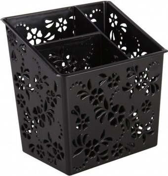 Подставка для кухонных инструментов Альтернатива М6342 (черный)