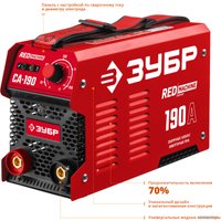 Сварочный инвертор Зубр СА-190