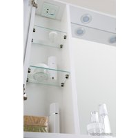  BelBagno Шкаф с зеркалом Marino-SPC-900/750-1A-BL-P-L (bianco lucido)