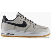 Кроссовки Nike Air Force 1 серый-чёрный (488298-068)
