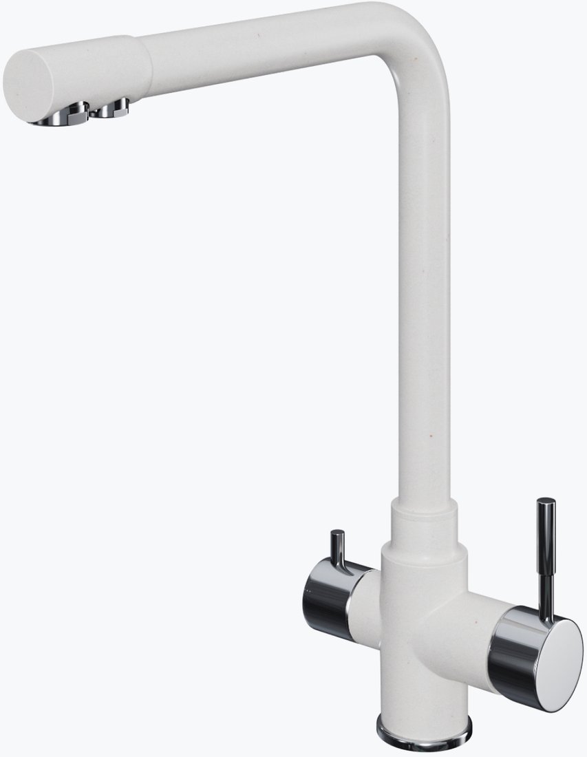 

Смеситель Polygran Вега (белый хлопок 36)