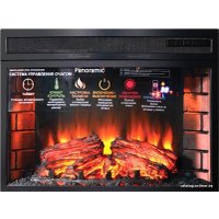 Электрокамин A-VIP Афина + Panoramic-25 LED FX