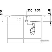 Кухонная мойка Blanco Metra 6 S 513053 (антрацит)