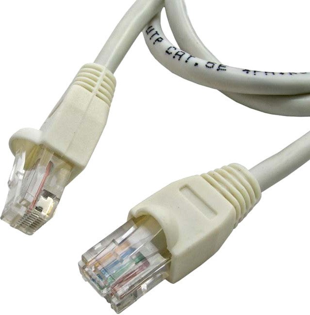 

Кабель RuiChi RJ45 - RJ45 (1 м, белый)