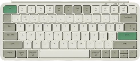 Клавиатура Keychron B1 Pro B1P-K12 (ретро зеленый, нет кириллицы)