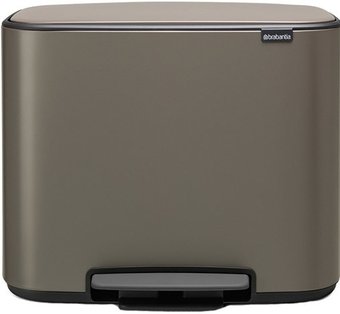 Brabantia Bo Pedal Bin 36 л (платиновый)