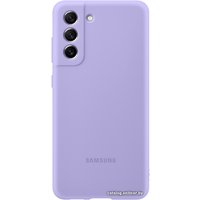 Чехол для телефона Samsung Silicone Cover S21 FE (фиолетовый)