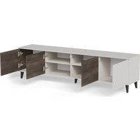 Тумба Halmar Random 3 RTV-1 200 (кашемир/орех/черный)