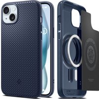 Чехол для телефона Spigen Mag Armor (MagFit) для iPhone 15 ACS06816 (темно-синий)