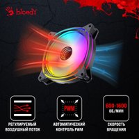 Вентилятор для корпуса A4Tech Bloody BD-CF120ARGB6-BK