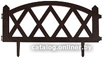 Изгородь декоративная GardenPlast Modern (шоколад)
