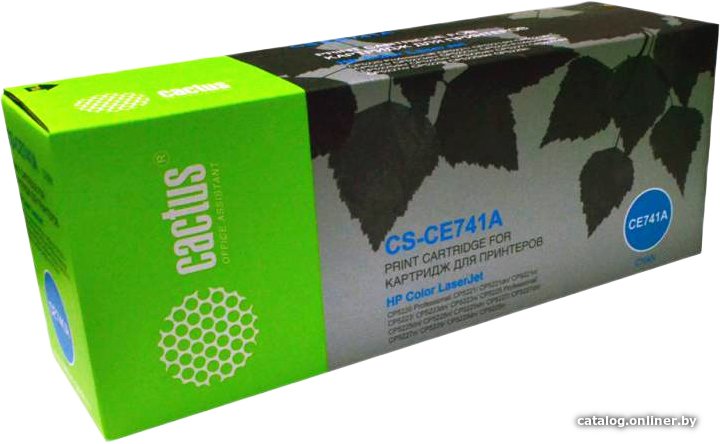 Картридж CACTUS CS-CE741A (аналог HP 307A (CE741A))