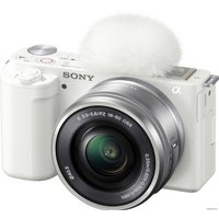 Беззеркальный фотоаппарат Sony ZV-E10L Kit 16-50mm (белый)