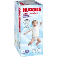 Трусики-подгузники Huggies Ultra Comfort Boy Box 6 (76 шт)