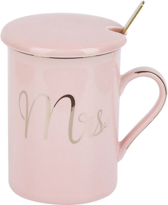 Сервиз Nouvelle С крышкой и ложкой Mrs 1060064-2 (розовый)