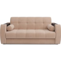 Диван Мебель-АРС Аккордеон Барон №3 ППУ 155x200 (бежевый Luna 061)