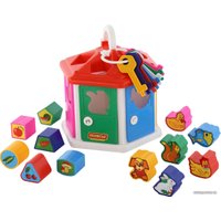 Сортер Полесье Логический домик (в сеточке) в Гомеле