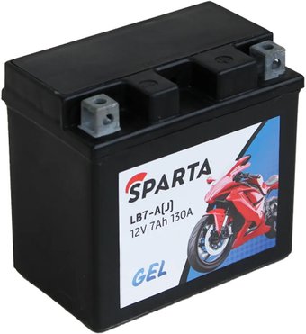 Мотоциклетный аккумулятор Sparta LB7A(J),YTZ7S (7 А·ч)