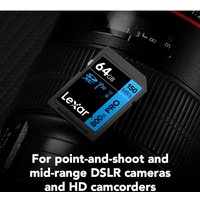 Карта памяти Lexar High-Performance 800x Pro SDXC LSD0800P064G-BNNNG 64GB