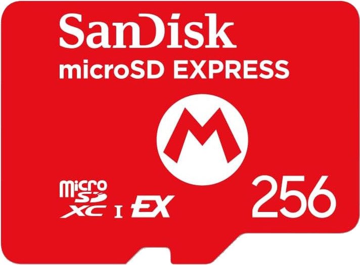 Карта памяти SanDisk Express Card microSDXC for Nintendo Switch 2 256GB