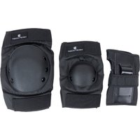 Комплект защиты Tech Team Safe fit adult 4.0 NN013993 (L, черный)