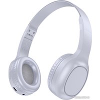 Наушники Hoco W46 (серо-голубой)