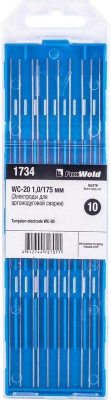 

Электрод FoxWeld WC-20 1734 (1 мм)