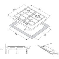 Варочная панель ZorG BP5 D RCR (EMY)